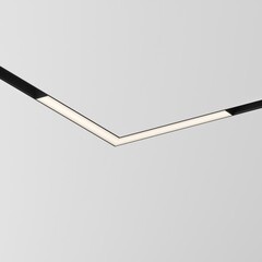 Светодиодный трековый светильник магнитный Maytoni Technical Basis Gravity 3000К 30 Вт 7 кв.м черный (TR078-2-24W3K-B) - фото 2