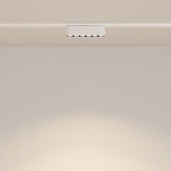 Светодиодный трековый светильник магнитный Maytoni Technical Radity 3000К 6 Вт 2 кв.м белый (TR082-1-6W3K-M-W) - фото 4