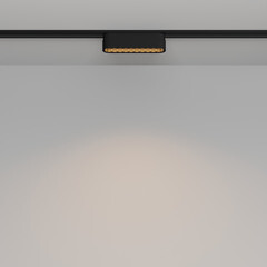 Светодиодный трековый светильник магнитный Maytoni Technical Basis Grid Radity 3000К 6 Вт 2 кв.м черный (TR084-1-6W3K-B) - фото 3