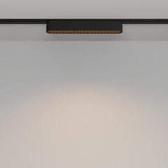 Светодиодный трековый светильник магнитный Maytoni Technical Basis Radity 3000К 12 Вт 4 кв.м черный (TR084-1-12W3K-B) - фото 4