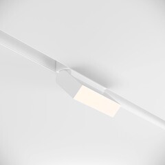 Светодиодный трековый светильник магнитный Maytoni Technical Basis Rot Gravity 4000К 10 Вт 3 кв.м белый (TR075-2-10W4K-W) - фото 2