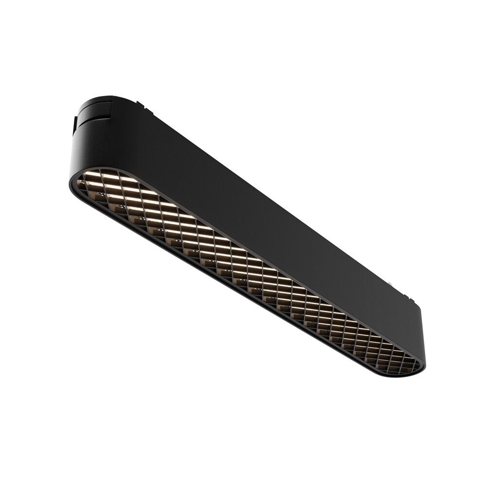 Изображение товара Светодиодный трековый светильник Maytoni Magnetic Basis Grid Radity 12W 4000K черный
