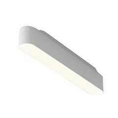 Светодиодный трековый светильник магнитный Maytoni Technical Basis Radity 3000К 12 Вт 4 кв.м белый (TR080-1-12W3K-W) - фото 1