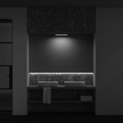 Светодиодный трековый светильник магнитный Maytoni Technical Basis Radity 3000К 16 Вт 6 кв.м черный (TR080-1-18W3K-B) - фото 5