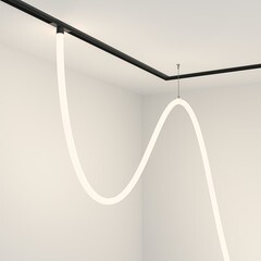 Светодиодный трековый светильник магнитный Maytoni Technical Tau Exility 4000К 100 Вт 33 кв.м черный (TR101-2-100W4K-B) - фото 4