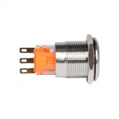 Кнопка плоская EKF PROxima S-Pro67 24 В IP67 без фиксации без подсветки (s-pro67-100) - фото 3