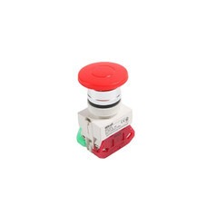 Кнопка грибок Dekraft ВK-22 AEA D22 660 В 1NO+1NC IP54 с фиксацией красная (25038DEK)