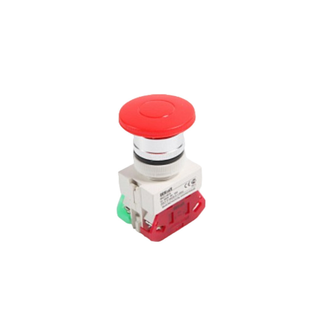 Изображение товара Кнопка грибок Dekraft ВK-22 AEA D22 660 В 1NO+1NC IP54 с фиксацией красная (25038DEK)