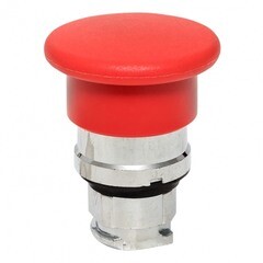 Кнопка грибок EKF PROxima XB4 660 В IP40 без фиксации без подсветки красная (XB4BC-R) - фото 6