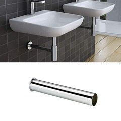 Соединение для сифона Imperial d32 мм 30 см с фланцем хром (801.00) - фото 3