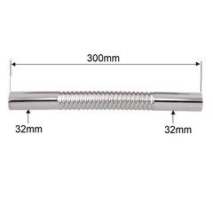 Гибкое соединение для сифона Imperial d32 мм 30 см хром (801.01) - фото 2