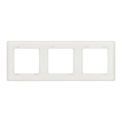 Рамка Legrand Inspiria трехместная белая (673950) - фото 3