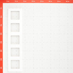 Рамка Legrand Inspiria пятиместная белая (673970) - фото 2