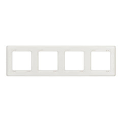 Рамка Legrand Inspiria четырехместная слоновая кость (673961) - фото 4