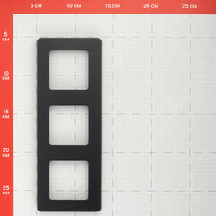 Рамка Legrand Inspiria трехместная антрацит (673953) - фото 2