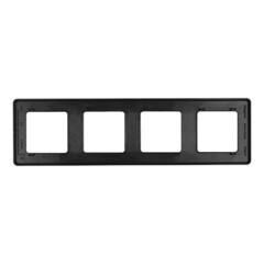 Рамка Legrand Inspiria четырехместная антрацит (673963) - фото 3