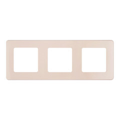 Изображение товара Рамка Legrand Inspiria трехместная розовая (673954)