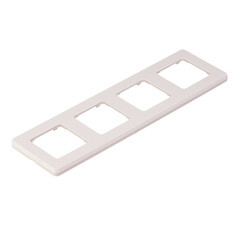 Рамка Legrand Inspiria четырехместная розовая (673964) - фото 4