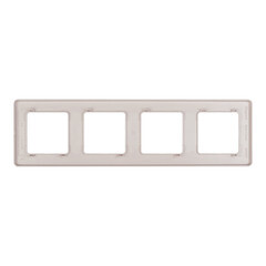 Рамка Legrand Inspiria четырехместная розовая (673964) - фото 2