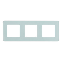 Рамка Legrand Inspiria трехместная мятная (673955) - фото 1