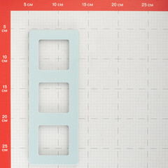 Рамка Legrand Inspiria трехместная мятная (673955) - фото 3