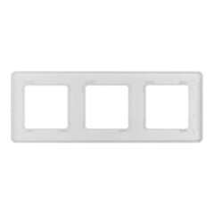 Рамка Legrand Inspiria трехместная жемчуг (673956) - фото 3