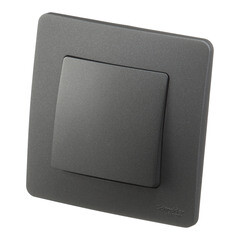 Переключатель Systeme Electric Blanca встраиваемый антрацит (BLNVS010606) - фото 2