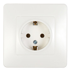 Розетка Systeme Electric Blanca встраиваемая белая (BLNRS001011)