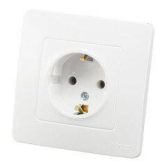 Розетка Systeme Electric Blanca встраиваемая белая (BLNRS001011) - фото 3