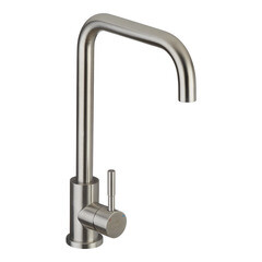 Смеситель для кухни Esko Kitchen сатин с высоким изливом однорычажный (K5) - фото 1