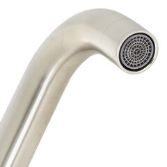 Смеситель для кухни Esko Kitchen сатин с высоким изливом однорычажный (K5) - фото 5