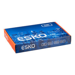 Смеситель для кухни Esko Kitchen сатин с высоким изливом однорычажный (K5) - фото 4