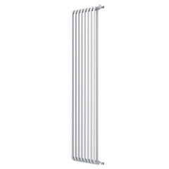 Изображение товара Радиатор стальной трубчатый КЗТО 1790х330 мм 3/4 8 секций боковое подключение белый