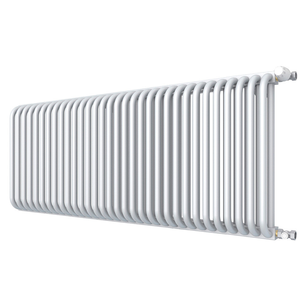 Изображение товара Стальной трубчатый радиатор КЗТО 540x1314 мм 32 секции боковое подключение белый