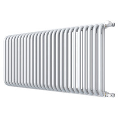 Изображение товара Радиатор стальной трубчатый КЗТО 540х1068 мм 3/4 26 секций боковое подключение белый