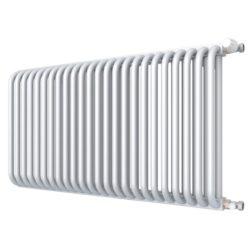 Изображение товара Стальной трубчатый радиатор КЗТО 540x986 мм серия РС 2 500 боковое подключение белый