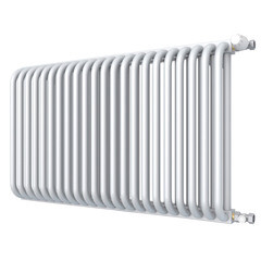 Изображение товара Радиатор стальной трубчатый КЗТО 540х904 мм 3/4 22 секции боковое подключение белый