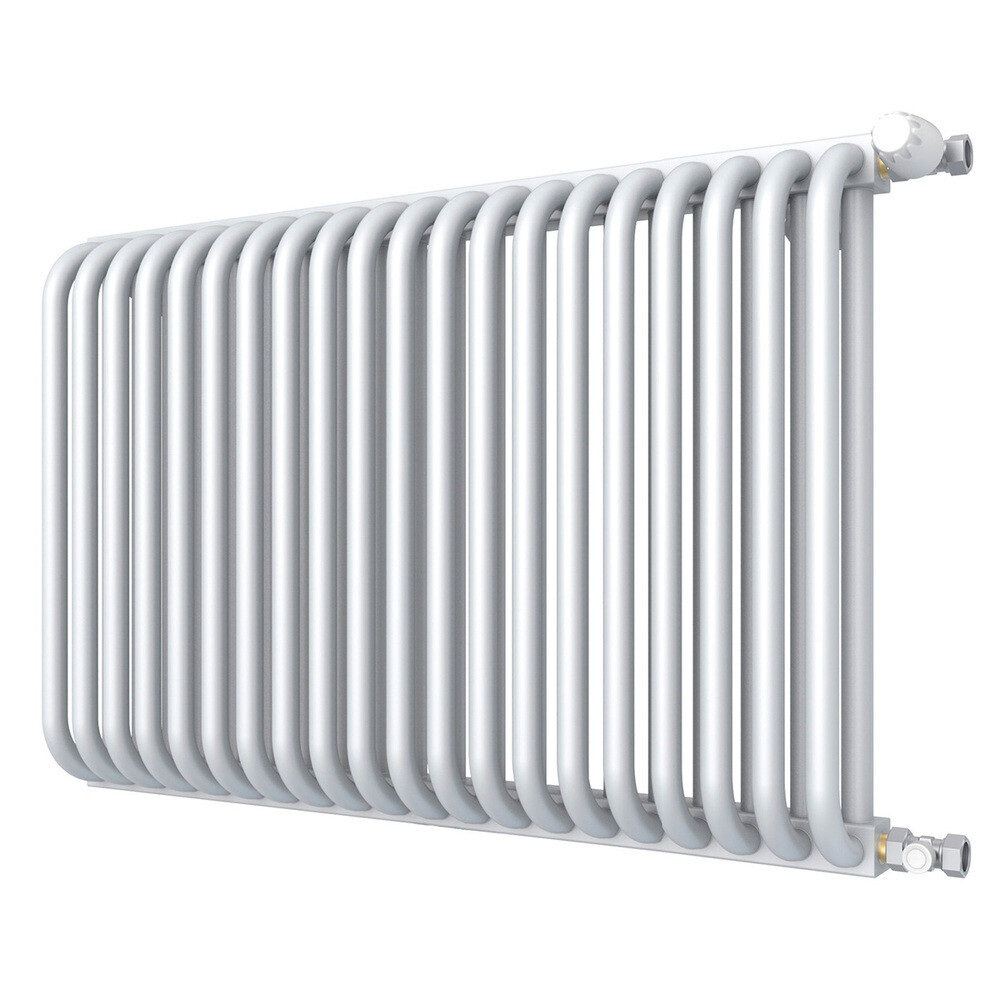 Изображение товара Стальной трубчатый радиатор КЗТО 540х822 мм 3/4 20 секций белый