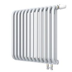 Изображение товара Радиатор стальной трубчатый КЗТО 540х494 мм 1/2 12 секций нижнее правое подключение белый