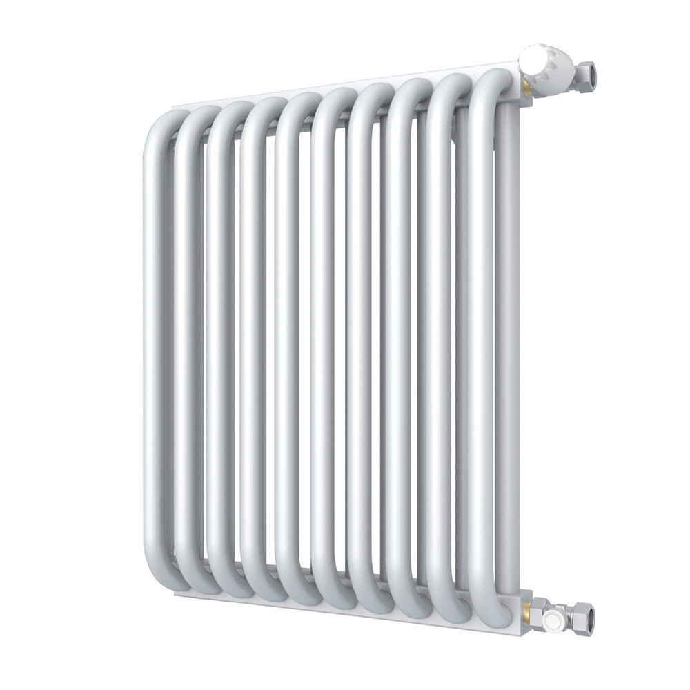 Изображение товара Стальной трубчатый радиатор КЗТО серии РС, 540x412 мм, 10 секций, белый