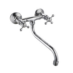 Смеситель для кухни Corsa Deco Standard L хром двухвентильный (1010681) - фото 1