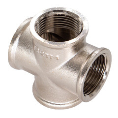 Крестовина CTM 1/2 ВР(г) х 1/2 ВР(г) х 1/2 ВР(г) х 1/2 ВР(г) латунная (CRKF0012) - фото 2