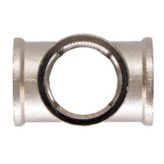 Крестовина CTM 1/2 ВР(г) х 1/2 ВР(г) х 1/2 ВР(г) х 1/2 ВР(г) латунная (CRKF0012) - фото 3