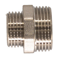 Ниппель переходной CTM 2 НР(ш) х 1 1/4 НР(ш) латунный (CRRN0214) - фото 2