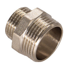 Ниппель переходной CTM 2 НР(ш) х 1 1/4 НР(ш) латунный (CRRN0214) - фото 4