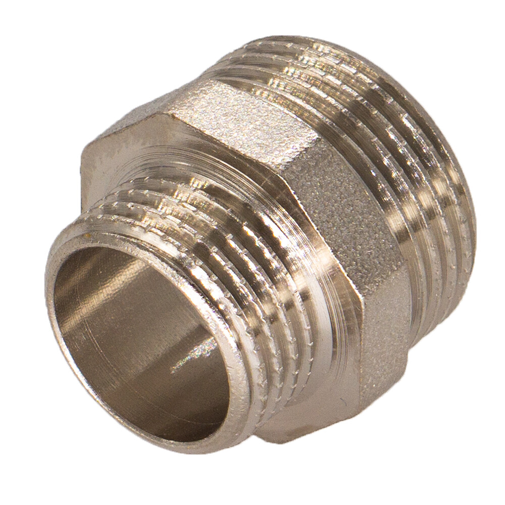 Изображение товара Ниппель переходной CTM 1 1/4 НР(ш) х 1/2 НР(ш) латунный