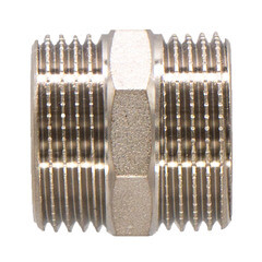 Ниппель CTM 2 НР(ш) х 2 НР(ш) латунный (CRNM0002) - фото 3