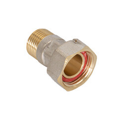 Полусгон СТМ 3/4 ВР(г) х 1/2 НР(ш) с накидной гайкой латунный (CRSA3412) - фото 4