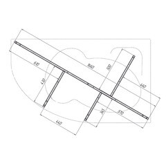 Каркас для ванны акриловой 1Marka Acrylika 150х90 см (03лик1590) - фото 5