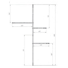 Каркас для ванны акриловой 1Marka Acrylika 170х105 см (03лик1710) - фото 5